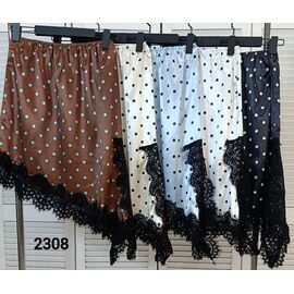 Фотография Юбка женская 2308 black р.46-52 "LOOK" недорого оптом от прямого поставщика