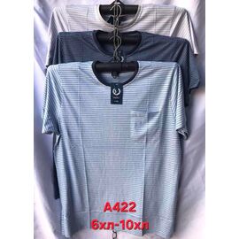 Футболка чоловіча A422 mix р.6XL-10XL "Hoan" недорого оптом від прямого постачальника