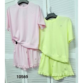Фотография Костюм женский 10569 pink р.42-50 "LOOK" недорого оптом от прямого поставщика