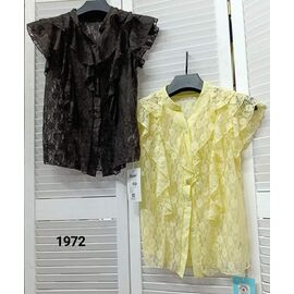 Жіноча блузка 1972 yellow р.44-48 "LOOK" недорого оптом від прямого постачальника