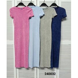 Фотография Платье летнее женское 240032 l.blue р.42-48 "LOOK" недорого оптом от прямого поставщика