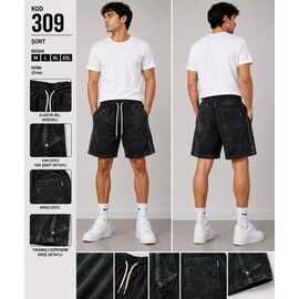 Фотография Шорты мужские 309 black р.48-54 "LOOK" недорого оптом от прямого поставщика