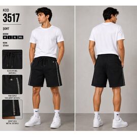 Фотография Шорты мужские 3517 black р.48-54 "LOOK" недорого оптом от прямого поставщика