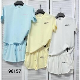 Фотография Костюм женский 96157 yellow р.42-50 "LOOK" недорого оптом от прямого поставщика