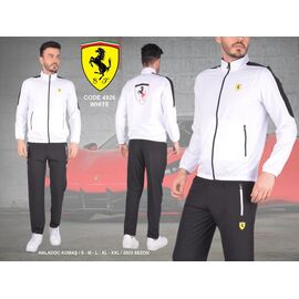 Костюм спортивний чоловічий AZ518-4926 white р.S-2XL "REMAIN" недорого оптом від прямого постачальника