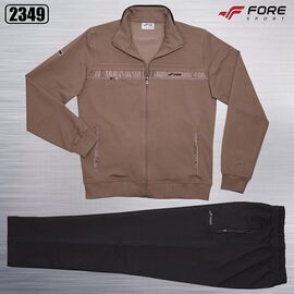Костюм спортивний чоловічий AZ625-2349 beige р.M-3XL "REMAIN" недорого оптом від прямого постачальника