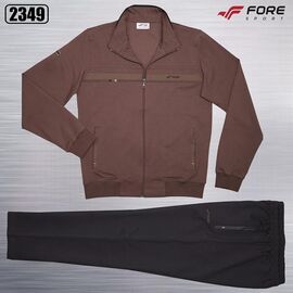 Костюм спортивний чоловічий AZ627-2349 brown р.M-3XL "REMAIN" недорого оптом від прямого постачальника