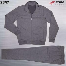 Костюм спортивний чоловічий AZ629-2347 grey р.L-3XL "REMAIN" недорого оптом від прямого постачальника