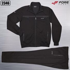 Костюм спортивний чоловічий AZ634-2346 black р.XL-3XL "REMAIN" недорого оптом від прямого постачальника