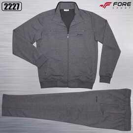 Костюм спортивний чоловічий AZ717-2227 d.grey р.M-3XL "REMAIN" недорого оптом від прямого постачальника