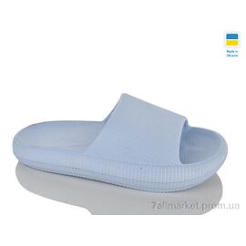 Шльопанці дитячі літні Літо 023 блакитний (6 пар р.30-35) "Inblue" недорого оптом від прямого постачальника