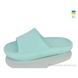 Шльопанці дитячі літні Літо 023 бірюза (6 пар р.30-35) "Inblue" недорого оптом від прямого постачальника