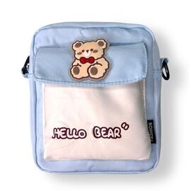 Дитяча сумка на дівчинку 25-576 l.blue р.20-16-6 "Luna-bag" недорого оптом від прямого постачальника