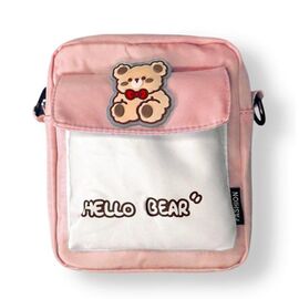 Дитяча сумка на дівчинку 25-576 pink р.20-16-6 "Luna-bag" недорого оптом від прямого постачальника