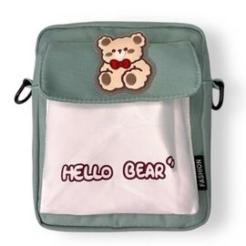 Дитяча сумка на дівчинку 25-576 green р.20-16-6 "Luna-bag" недорого оптом від прямого постачальника