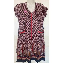 Фотография Халат женский 5819035 red р.2XL-6XL "Cotpark" недорого оптом от прямого поставщика