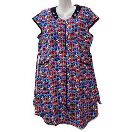 Фотография Халат женский 568-0627 red-purple р.3XL-8XL "Cotpark" недорого оптом от прямого поставщика