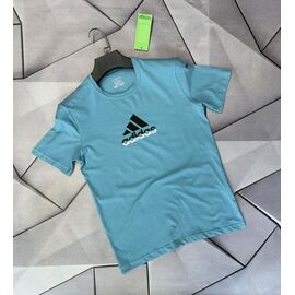 Фотография Футболка мужская 67664 l.blue р.S-2XL "MACCALI" недорого оптом от прямого поставщика