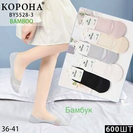 Фотография Следы женские BY5528-3 mix р.36-41 "Корона" недорого оптом от прямого поставщика