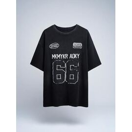 Фотография Футболка женская 3635 black р.one size "Karon" недорого оптом от прямого поставщика
