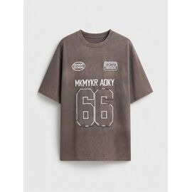 Фотография Футболка женская 3635 brown р.one size "Karon" недорого оптом от прямого поставщика