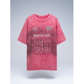 Фотография Футболка женская 3635 pink р.one size "Karon" недорого оптом от прямого поставщика