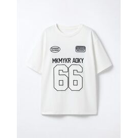Фотография Футболка женская 3635 white р.one size "Karon" недорого оптом от прямого поставщика
