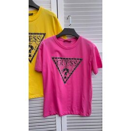 Фотография Футболка женская KR37 pink р.S-L "Karon" недорого оптом от прямого поставщика