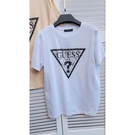 Фотография Футболка женская KR39 white р.S-L "Karon" недорого оптом от прямого поставщика