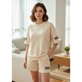 Фотография Костюм женский 1084 beige р.M-XL "Katty" недорого оптом от прямого поставщика