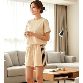 Фотография Костюм женский 1091 beige р.M-XL "Katty" недорого оптом от прямого поставщика