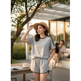 Фотография Костюм женский 1092 grey р.M-XL "Katty" недорого оптом от прямого поставщика