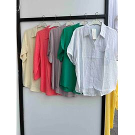 Сорочка жіноча літня 2215 beige р.XL-4XL "P.HEY" недорого оптом від прямого постачальника