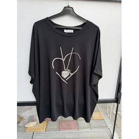 футболка жіноча 6900 black р.54-60 "P.HEY" недорого оптом від прямого постачальника