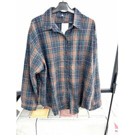 Сорочка жіноча 7753 beige р.3XL-6XL "P.HEY" недорого оптом від прямого постачальника