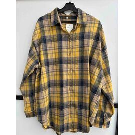 Сорочка жіноча 7753 yellow р.3XL-6XL "P.HEY" недорого оптом від прямого постачальника