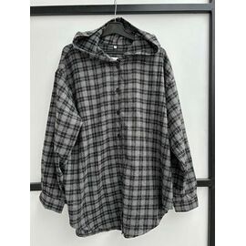 Фотография Рубашка женская 7758-3 grey р.3XL-6XL "P.HEY" недорого оптом от прямого поставщика