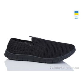 Сліпони чоловічі модні Літо 4200 чорний (6 пар р.41-45) "Lot Shoes" недорого оптом від прямого постачальника