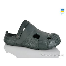 Крокси чоловічі легкі Літо N528 хакі (8 пар р.41-46) "Lot Shoes" недорого оптом від прямого постачальника