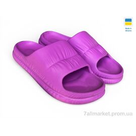 Фотография Шлепки женские облегченные Лето С101 фуксія (6 пар р.36-41) "Rai shoes" недорого оптом от прямого поставщика