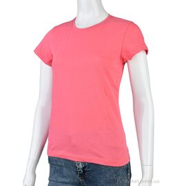 Фотография Футболка женская Лето 845M pink (4 шт. р.сетка S-XL) "Textile" недорого оптом от прямого поставщика