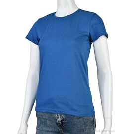 Фотография Футболка женская Лето 847M blue (4 шт. р.сетка S-XL) "Textile" недорого оптом от прямого поставщика