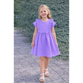 Сукня дитяча легка на дівчинку FK1813 lilac р.116-128 "Fili kids" недорого оптом від прямого постачальника