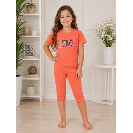 Костюм дитячий на дівчинку FK1866 orange р.2-8 "Fili kids" недорого оптом від прямого постачальника