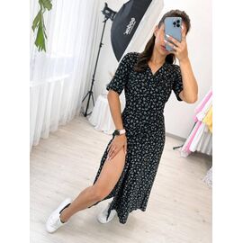 Фотография Платье летнее женское 221 black р.42-52 "Alisa Brand" недорого оптом от прямого поставщика