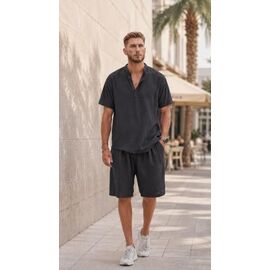 Костюм чоловічий 802-185 black р.46-56 "Alisa Brand" недорого оптом від прямого постачальника