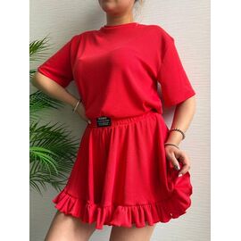 Фотография Костюм женский 809 red р.42-48 "Alisa Brand" недорого оптом от прямого поставщика