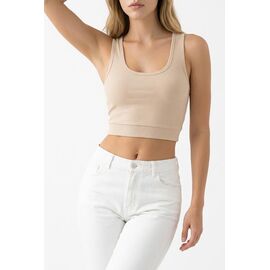 Фотография Топ женский 5 beige р.S-2XL "VICTORY" недорого оптом от прямого поставщика