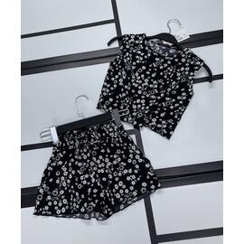 Костюм дитячий на дівчинку 521 black р.128-152 "Kosmy" недорого оптом від прямого постачальника