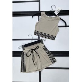 Костюм дитячий на дівчинку 605 beige р.128-152 "Kosmy" недорого оптом від прямого постачальника